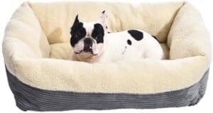 Amazon Basics Rectangular self warming dog bed