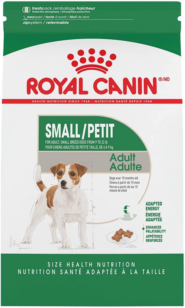 Royal Canine dog food for Shih Tzus with allergies
