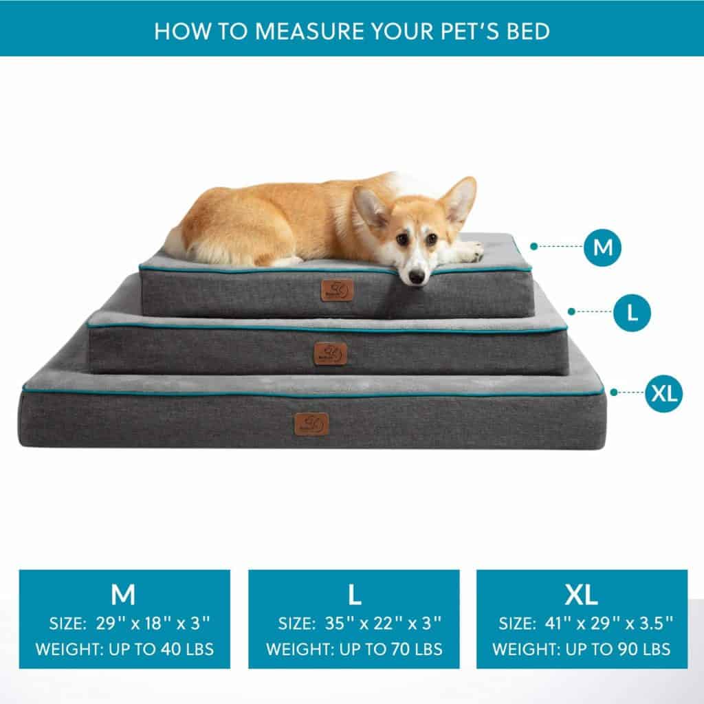 How to measure your dog bed